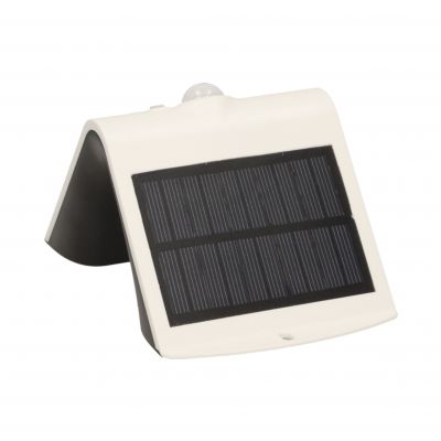 SILOE LED 1,5W, lampa solarna z czujnikiem ruchu 120st, 190lm, IP65, 4000K, 1200mAh, podwójne źródło światła, biała OR-SL-6083WLR4 ORNO (OR-SL-6083WLR4)