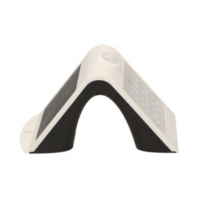 SILOE LED 1,5W, lampa solarna z czujnikiem ruchu 120st, 190lm, IP65, 4000K, 1200mAh, podwójne źródło światła, biała OR-SL-6083WLR4 ORNO (OR-SL-6083WLR4)