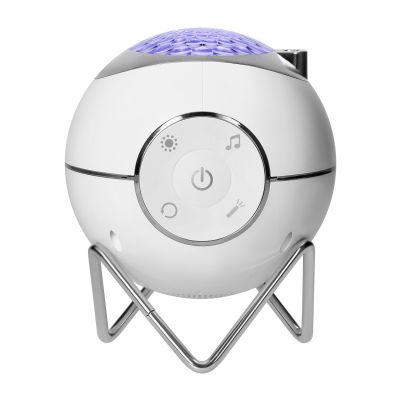 Projektor gwiazd 15 trybów pracy, 5 relaksacyjnych dźwięków, bluetooth, pilot, zasilanie akumulatoro SP-1 ORNO (SP-1)
