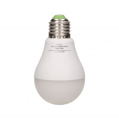 THAR LED 7W A60, żarówka z mikrofalowym czujnikiem ruchu, 825lm, 4000K, E27 SW/MV-5 ORNO (SW/MV-5)