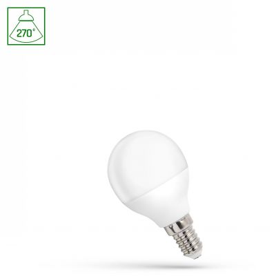 Żarówka LED KULKA E14 1W 90lm 4000K neutralny  WOJ+14446 Spectrum Led (WOJ+14446)