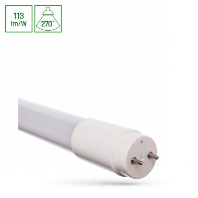 LED TUBE T8 SMD 2835 10W CW 26X600 glass  WOJ+22302 Spectrum Led (WOJ+22302)