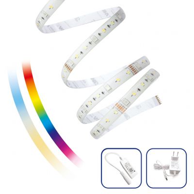 Zestaw SMART taśma LED RGB+kontroler+zasilacz WIFI Spectrum (WOJ+14493)