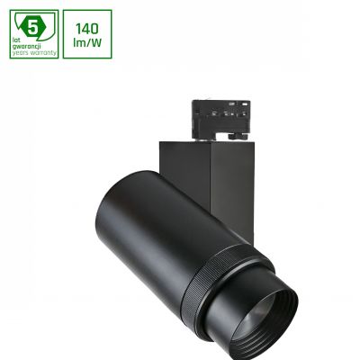 MDR PAVA 840 27W 230V Rst Black MDR37PRO30840RB  WOJP00376 Spectrum Led (WOJP00376)
