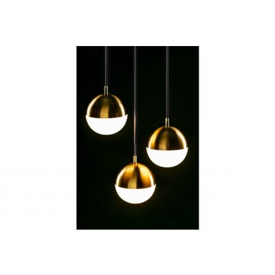 Lampa sufitowa wisząca ABIES 3*E27 potrójna złota (OS-ABIES-40-DEC)