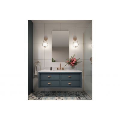 Kinkiet ścienny CIKLOP 2 AC220-240V 1*E27 IP20 złoty (OS-CIKLOP2-40-DEC)