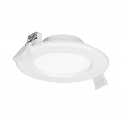 EURUS LED 9W, oprawa downlight, podtynkowa, okrągła, 540lm, 4000K, biała, wbudowany zasilacz LED AD-OD-6050WLX4 ORNO (AD-OD-6050WLX4)