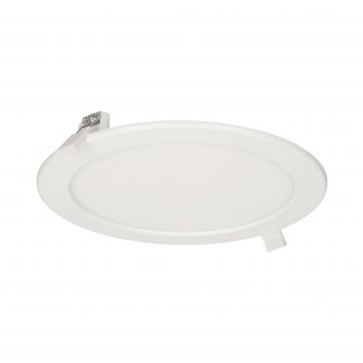 EURUS LED 18W, oprawa downlight, podtynkowa, okrągła, 1300lm, 4000K, biała, wbudowany zasilacz LED AD-OD-6052WLX4 ORNO (AD-OD-6052WLX4)