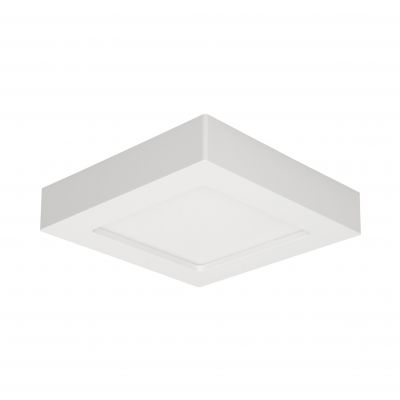 LETI LED 12W, oprawa downlight, natynkowa, kwadratowa, 780lm, 4000K, biała, wbudowany zasilacz LED AD-OD-6061WLX4 ORNO (AD-OD-6061WLX4)