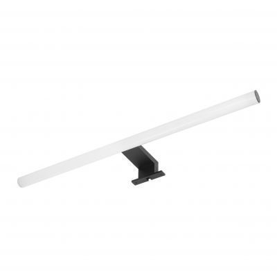 PEEGEL LED 9W, lampa nad lustro, 810lm, 4000K, dł. 60 cm, tworzywo sztuczne+akryl, czarna AD-OM-6122L4/B ORNO (AD-OM-6122L4/B)