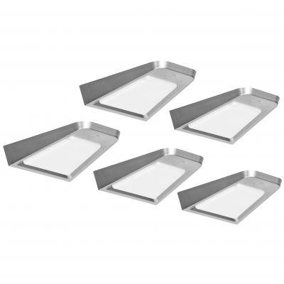 DIKI zestaw 5 lampek podszafkowych LED, 5x2W, 4000K, z wyłącznikiem bezdotykowym, srebrny AD-OM-6336L4/G ORNO (AD-OM-6336L4/G)