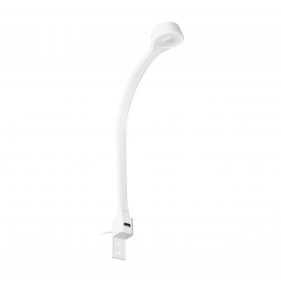TEO lampka nocna LED 7,5W, 90 lm, 4000K, z USB, biała AD-OM-6337L4/W ORNO (AD-OM-6337L4/W)
