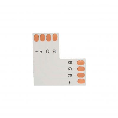Złączka LED 10mm RGB kątowa typu "L" LH-9/21 ORNO (LH-9/21)