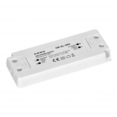 Zasilacz LED 12V DC 18W 1,5A IP20 OR-ZL-1613 ORNO (OR-ZL-1613)
