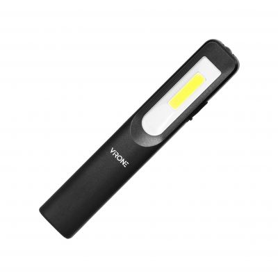 Latarka warsztatowa LED 3W 200lm + 3W 150lm, 1200mAh, 3 funkcje 100%, 50%, dioda frontowa, magnes, z WL-2 ORNO (WL-2)