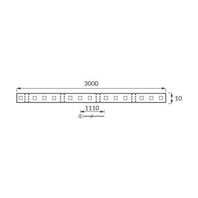 LATE LED 3m 90 RGB BLISTER IP65 (03031)