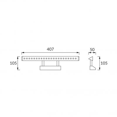 RITON LED 4W ANTIC BRASS 4000K (03073)