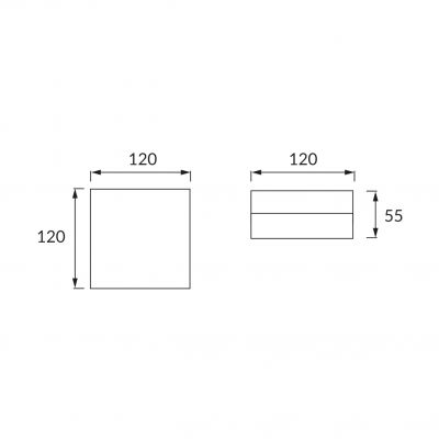 ROBIN LED D 12W 4000K (03090)