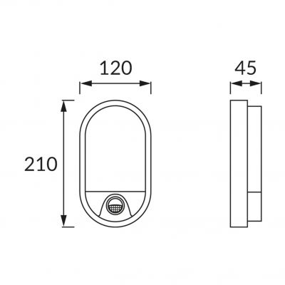 PEDRO LED SL 15W 4000K WHITE IDEUS (03793)