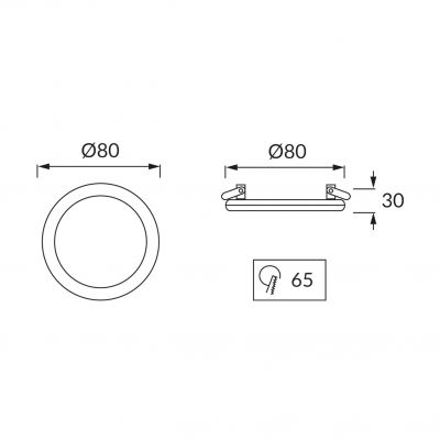 GOTI LED C 5W 4000K (03083)