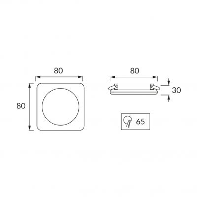 GOTI LED D 5W 4000K (03084)