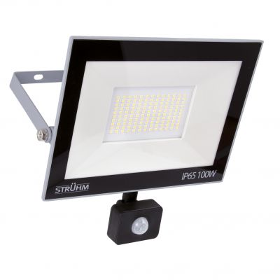 Naświetlacz SMD LED z czujnikiem ruchu KROMA LED S 100W GREY 6500K IDEUS (03708)