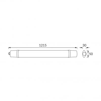 IBIS LED 36W 4000K IDEUS (03790)