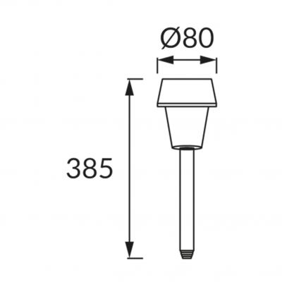 IRIS LED 38 0,06W 6500K IDEUS (03828)