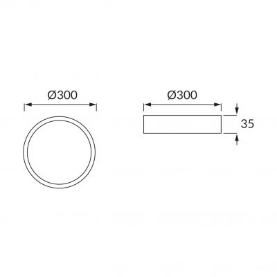 MARTIN LED C 24W 4000K (02907)