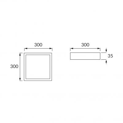 MARTIN LED D 24W 4000K (02911)