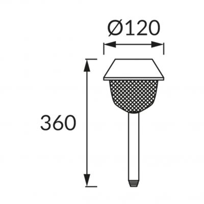 TULIP LED 36 0,06W 6500K IDEUS (03829)