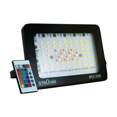 Naświetlacz SMD LED TABLET LED 20W BLACK RGBW IDEUS (03988)