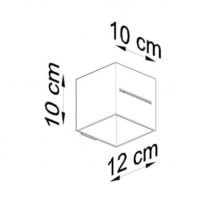 Sollux Kinkiet Lobo czarny SL.0204 (SL.0204)