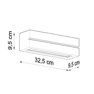 Sollux Kinkiet ceramiczny Vega Line SL.0231 (SL.0231)