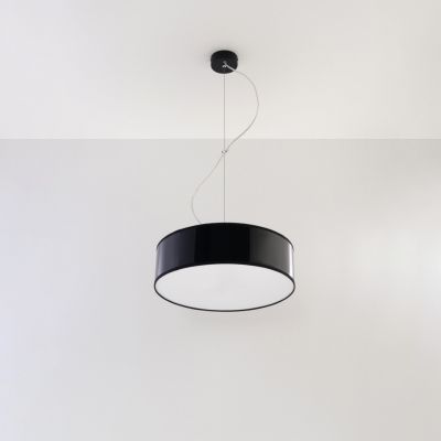 Sollux Lampa wisząca ARENA 35 czarna SL.0115 (SL.0115)