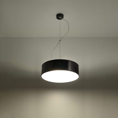 Sollux Lampa wisząca ARENA 35 czarna SL.0115 (SL.0115)