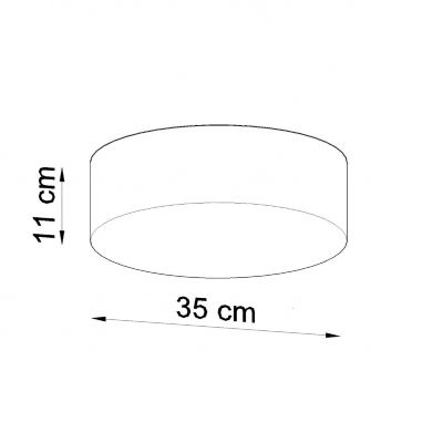 Sollux Plafon ARENA 35 biała SL.0123 (SL.0123)