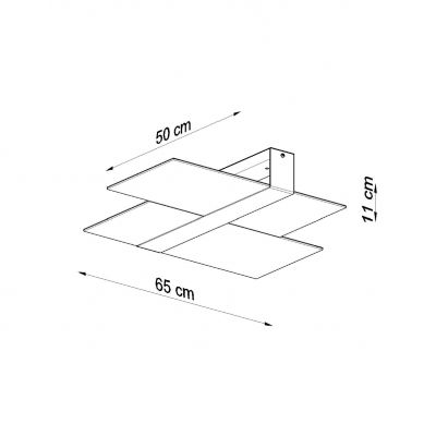 Sollux Plafon MASSIMO chrom SL.0188 (SL.0188)