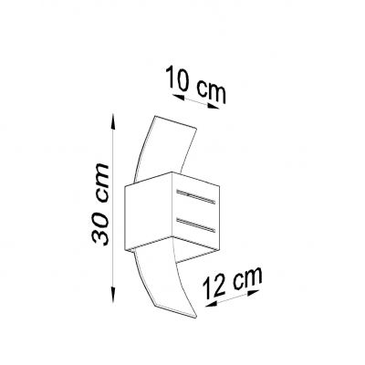 Sollux Kinkiet LORETO biały SL.0203 (SL.0203)