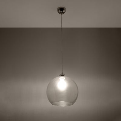 Sollux Lampa wisząca BALL transparentny SL.0248 (SL.0248)