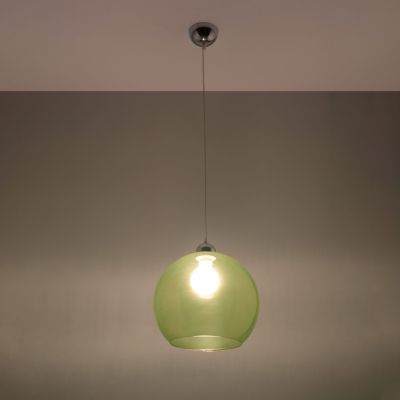 Sollux Lampa wisząca BALL zielona SL.0254 (SL.0254)