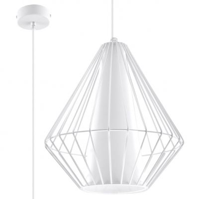 Sollux Lampa wisząca DEMI biała SL.0297 (SL.0297)