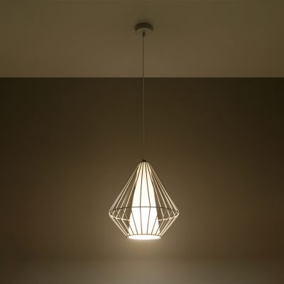 Sollux Lampa wisząca DEMI biała SL.0297 (SL.0297)