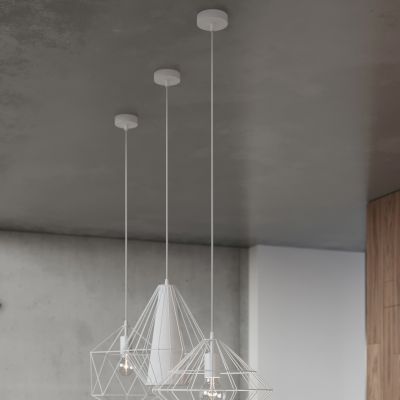 Sollux Lampa wisząca DEMI biała SL.0297 (SL.0297)