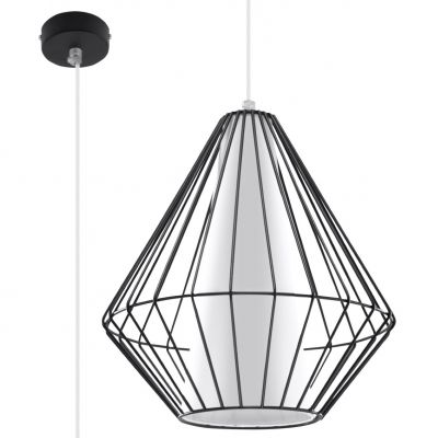 Sollux Lampa wisząca DEMI czarna SL.0298 (SL.0298)