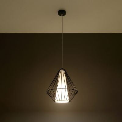 Sollux Lampa wisząca DEMI czarna SL.0298 (SL.0298)