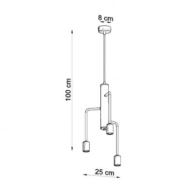 Sollux Żyrandol DUOMO 3M SL.0302 (SL.0302)