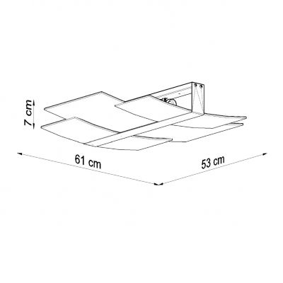 Sollux Plafon CELIA chrom SL.0351 (SL.0351)