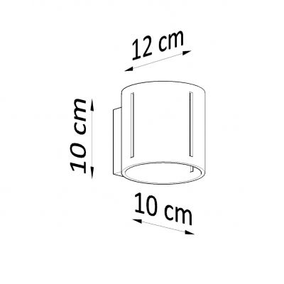 Sollux Kinkiet INEZ biały SL.0352 (SL.0352)