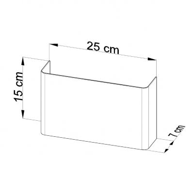 Sollux Kinkiet COPERTURA biały SL.0419 (SL.0419)